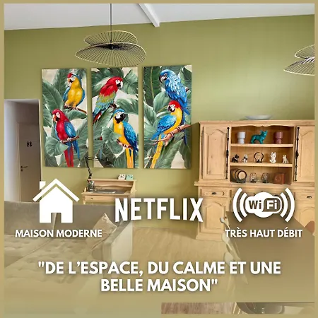 Napoleni - Maison - Calme - Jardin - Parking 라로츠수르욘